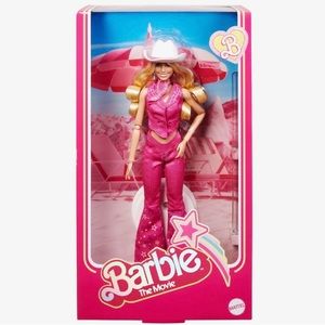 The Barbie Movie Margot Robbie Pink Cowgirl Barbie